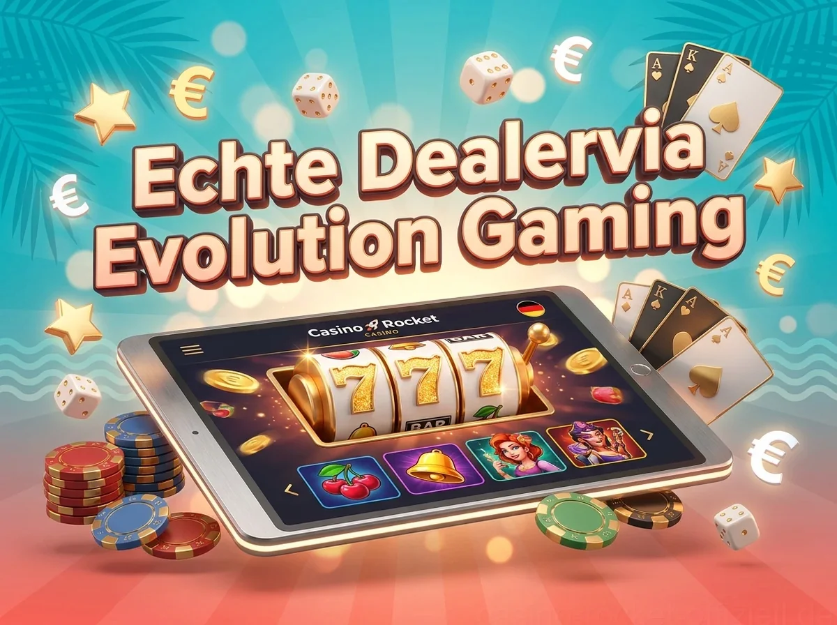 Echte Dealervia Evolution Gaming